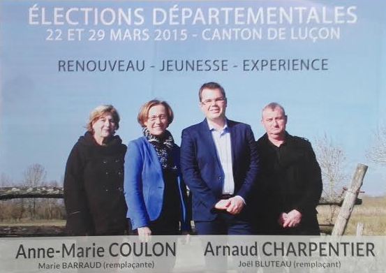 Déclaration de candidature – Élections départementales 2015