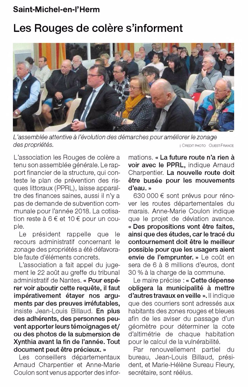 PPRL – Les rouges de colère s’informent